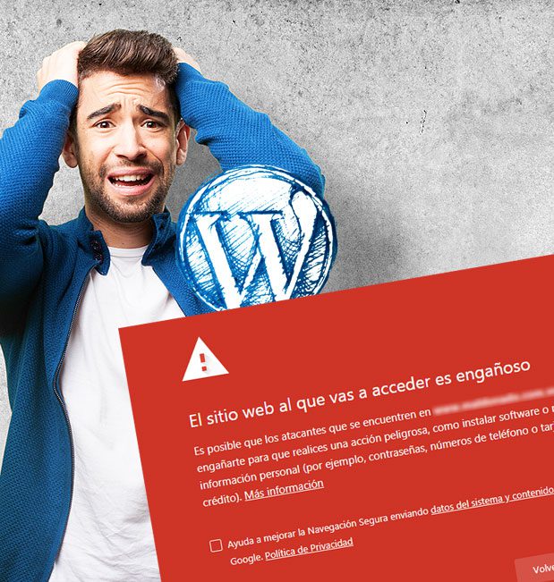 Cómo arreglar “El sitio al que vas a acceder contiene programas dañinos” en WordPress